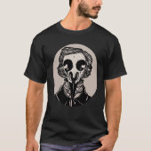 Edgar-Rabe Poe T-Shirt (Vorderseite)