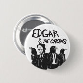 Edgar u. die Krähen Button (Vorne & Hinten)