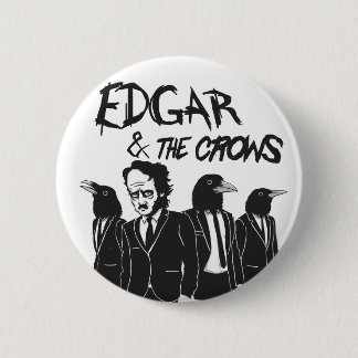 Edgar u. die Krähen Button
