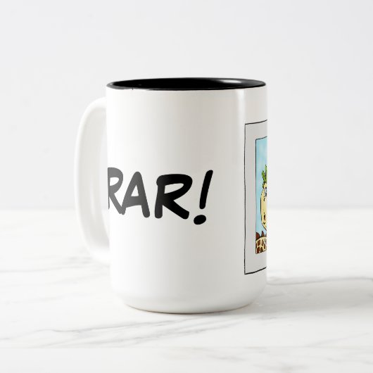 Edgar (und Freunde) Zwei-Ton Tasse (Vorderseite Links)