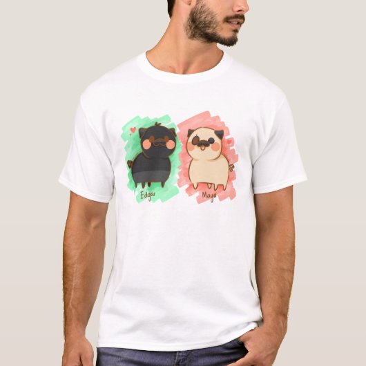 Edgar und Maya T-Shirt (Vorderseite)