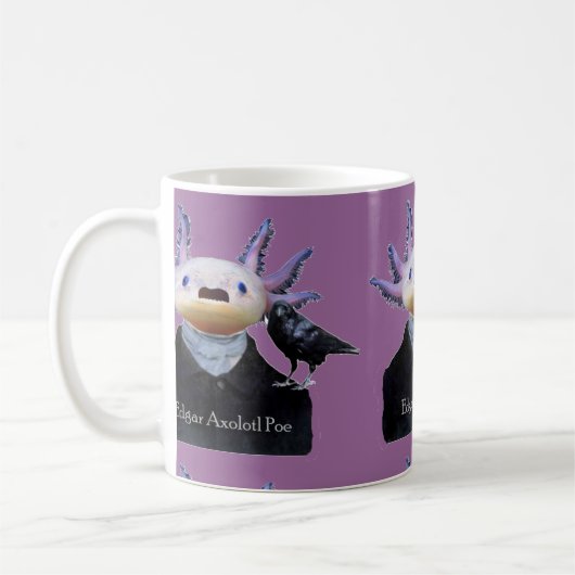 EdgarAxolotlpoe-Tasse Kaffeetasse (Links)