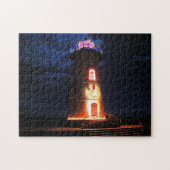 Edgartown Hafen-Leuchtturm, Martha's Vineyard MA Puzzle (Horizontal)