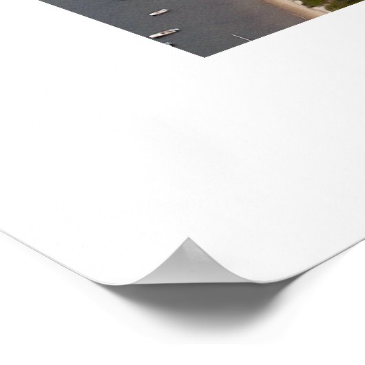 Edgartown Harbor 2006 Poster (Ecke)