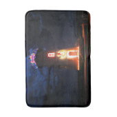 Edgartown Harbor Lighthouse, MA Bath Mat Badematte (Vorderseite Vertikal)