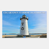 Edgartown Harbour Lighthouse, MA Stickers (Vorderseite)
