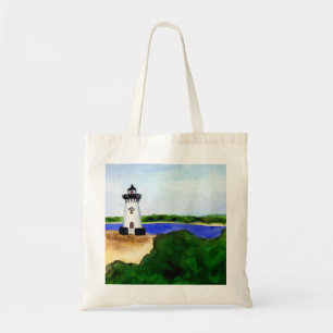 Edgartown Harbour Lighthouse Tote Bag Tragetasche