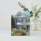 Edgartown Hotel Summer Garden Custom Postkarten (Stehend Vorderseite)