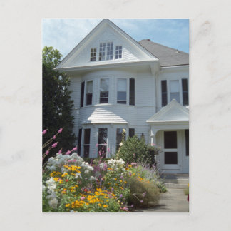 Edgartown Hotel Summer Garden Custom Postkarten