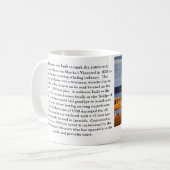 Edgartown Licht, Massachusetts-Tasse Kaffeetasse (Vorderseite Links)