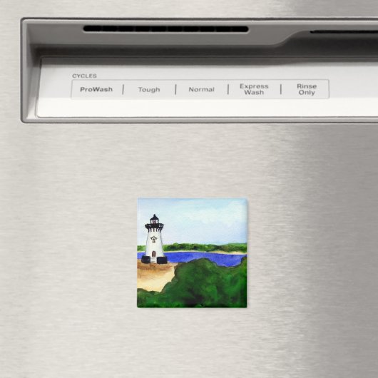 Edgartown Lighthouse Magnet (In Situ (Geschirrspüler))