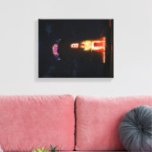 Edgartown Lighthouse, Martha's Vineyard MA Leinwanddruck (Insitu (Wohnzimmer))