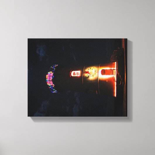 Edgartown Lighthouse, Martha's Vineyard MA Leinwanddruck (Vorderseite)