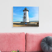 Edgartown Lighthouse, Martha's Vineyard MA Leinwanddruck (Insitu (Wohnzimmer))
