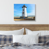Edgartown Lighthouse, Martha's Vineyard MA Leinwanddruck (Insitu (Schlafzimmer))