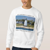 Edgartown Lighthouse, Martha's Vineyard Mass Sweatshirt (Vorderseite)