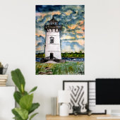 Edgartown Lighthouse Marthas Vineyard Poster (Heimbüro)