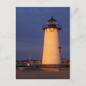 Edgartown Lighthouse Marthas Vineyard Postkarte (Vorderseite)
