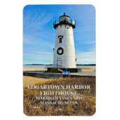Edgartown Lighthouse, Massachusetts Flexi Magnet (Vertikal)