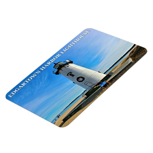 Edgartown Lighthouse, Massachusetts Flexi Magnet (Linke Seite)