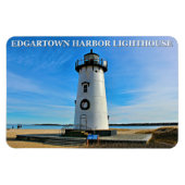Edgartown Lighthouse, Massachusetts Flexi Magnet (Horizontal)
