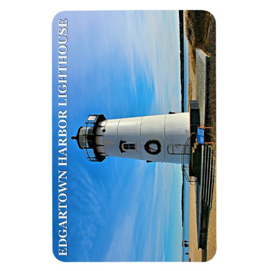 Edgartown Lighthouse, Massachusetts Flexi Magnet (Vertikal)
