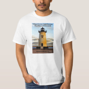 Edgartown Lighthouse, Massachusetts T - Shirt