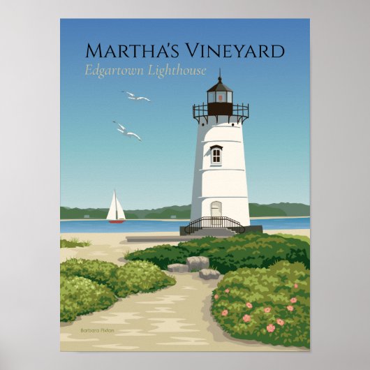 Edgartown Lighthouse Poster (Vorne)