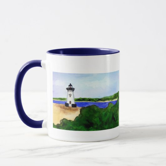 Edgartown Lighthouse Tasse (nur Malerei) (Links)