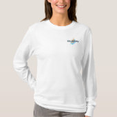 Edgartown MA - Seashell-Entwurf T-Shirt (Vorderseite)