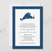 EDGARTOWN Marthas Vineyard| Hochzeit Einladung (Vorderseite)