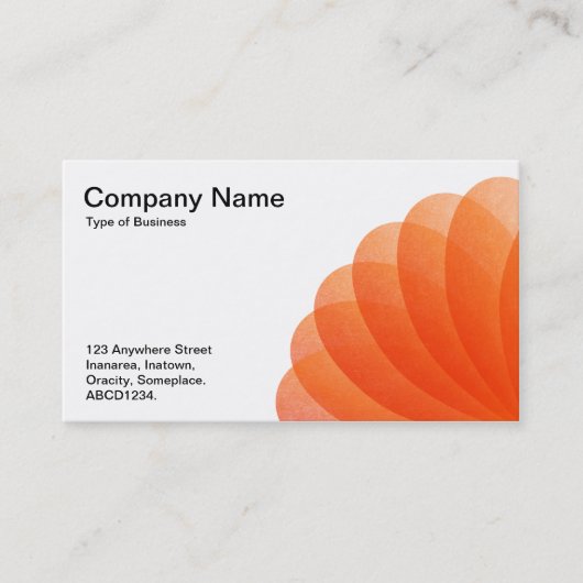 Edge-Blume 02 Visitenkarte (Vorderseite)