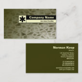 Edge Label - Alien Planet Visitenkarte (Vorne/Hinten)