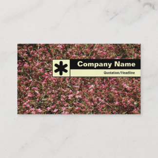 Edge Label - Cherry Blossom 02 Visitenkarte