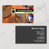 Edge Label - Die Farbe des Geldes Visitenkarte (Vorne/Hinten)