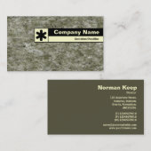 Edge Label - Digital Granite Visitenkarte (Vorne/Hinten)