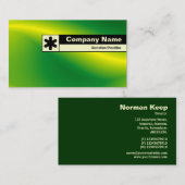 Edge Label - Green Wave Visitenkarte (Vorne/Hinten)