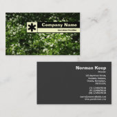 Edge Labelling - Wilder Knoblauch Visitenkarte (Vorne/Hinten)