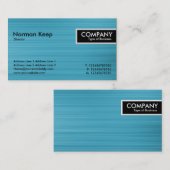 Edge-Markierung - Beleuchte blaue Textur Visitenkarte (Vorne/Hinten)