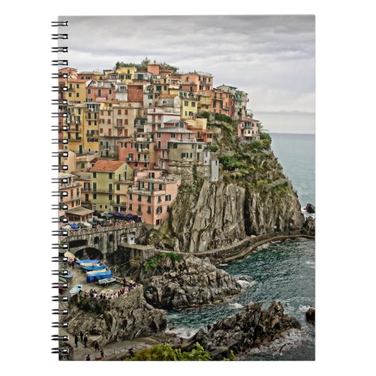 Edge of Italy - Manarola - Foto Notebook Notizblock (Vorderseite)