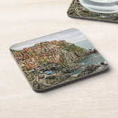 Edge of Italy - Manarola - Untersetzer Set (Linke Seite)