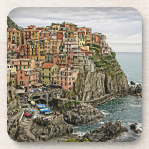 Edge of Italy - Manarola - Untersetzer Set