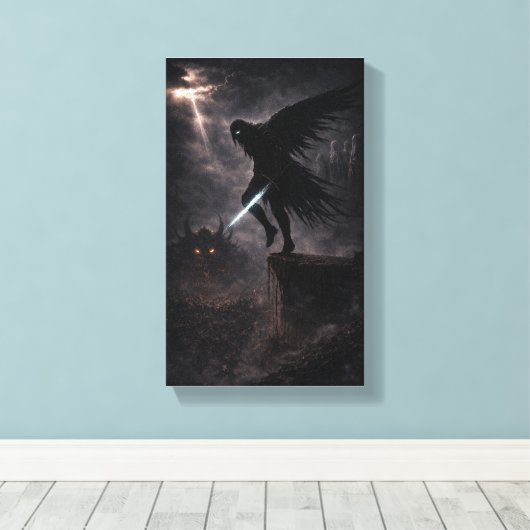 Edge of Judgment Leinwanddruck (Insitu (Holzboden))