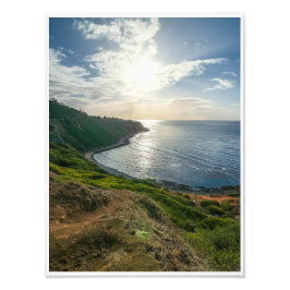 Edge of the Sunlit Coast Fotodruck
