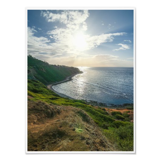 Edge of the Sunlit Coast Fotodruck (Vorne)