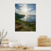Edge of the Sunlit Coast Poster (Küche)