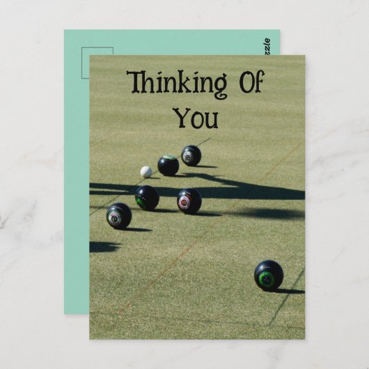 Edge of Victory: Ein Naher Anruf auf den Rasen Bow Postkarte (Vorne/Hinten)