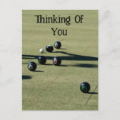 Edge of Victory: Ein Naher Anruf auf den Rasen Bow Postkarte (Vorderseite)