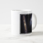 Edge-On Galaxy Ngc 4302 & Tilted Galaxy Ngc 4298 Jumbo-Tasse (Vorderseite Rechts)