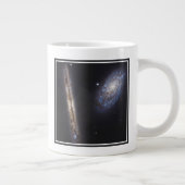 Edge-On Galaxy Ngc 4302 & Tilted Galaxy Ngc 4298 Jumbo-Tasse (Rechts)